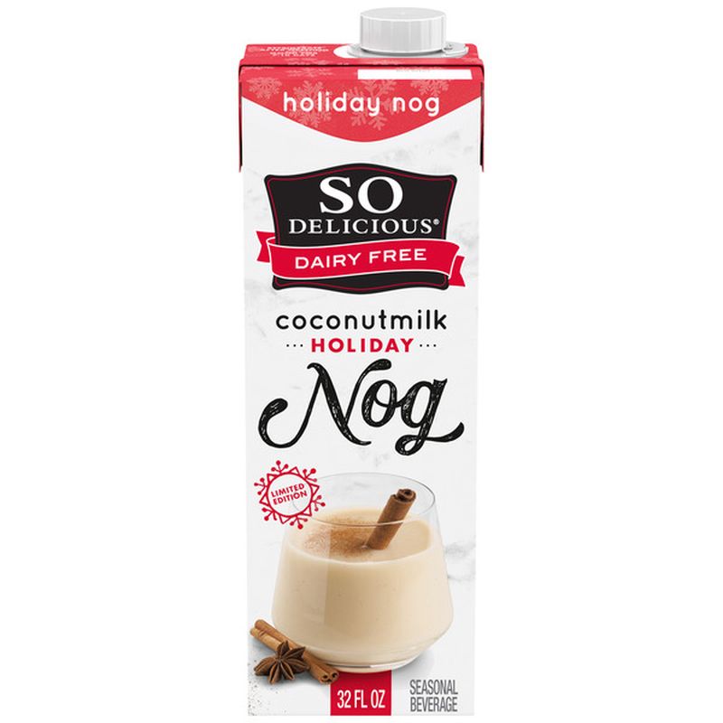 So Delicious Dairy Free Coconut Milk Holiday Nog 32 Oz - Instacart