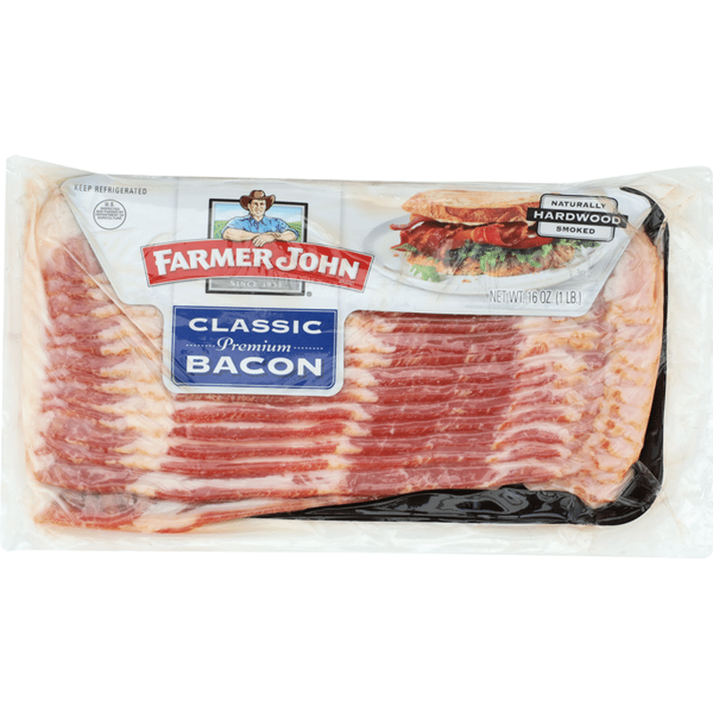 Farmer John Classic Premium Bacon (16 oz) - Instacart