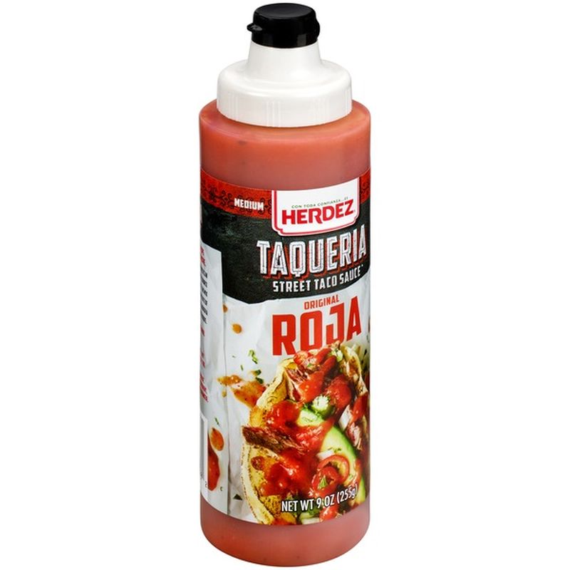 Herdez Medium Original Roja Taqueria Street Taco Sauce (9 oz) from Smart & Final Instacart
