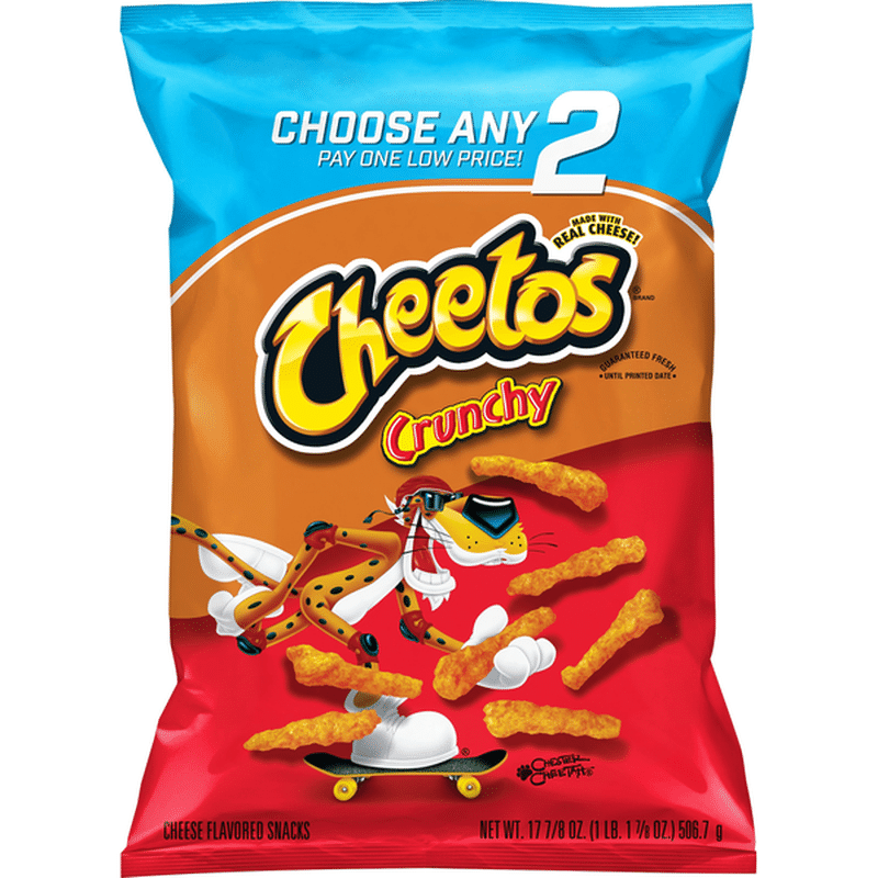 Cheetos Brand Crunchy Cheese Flavored Snacks (17.88 Fl Oz) - Instacart