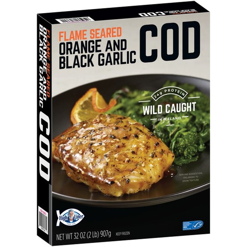 High Liner Flame Seared Orange and Black Garlic Cod Instacart