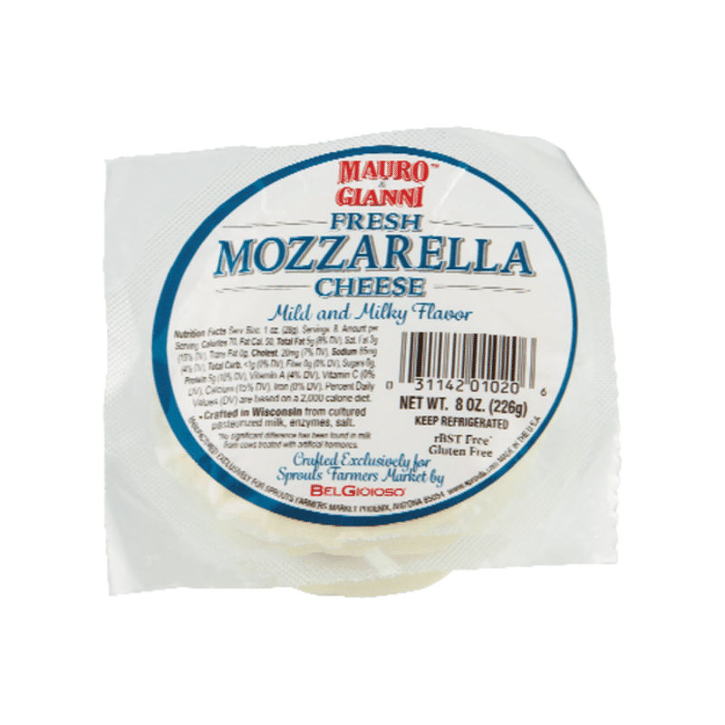 Mauro Gianni Mozzarella Cheese Ball (8 oz) from Sprouts Farmers Market