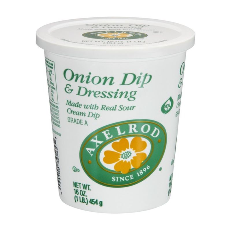 Axelrod Onion Dip & Dressing 16oz. (16 oz) Instacart