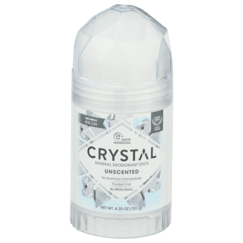 Crystal Deodorant, Mineral, Unscented, Stick (4.25 oz) Instacart