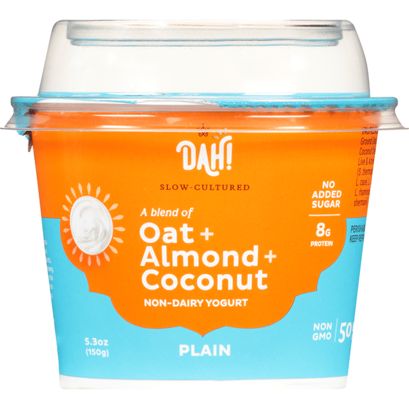 Dahlicious Yogurt, NonDairy, Plain (5.3 oz) Instacart