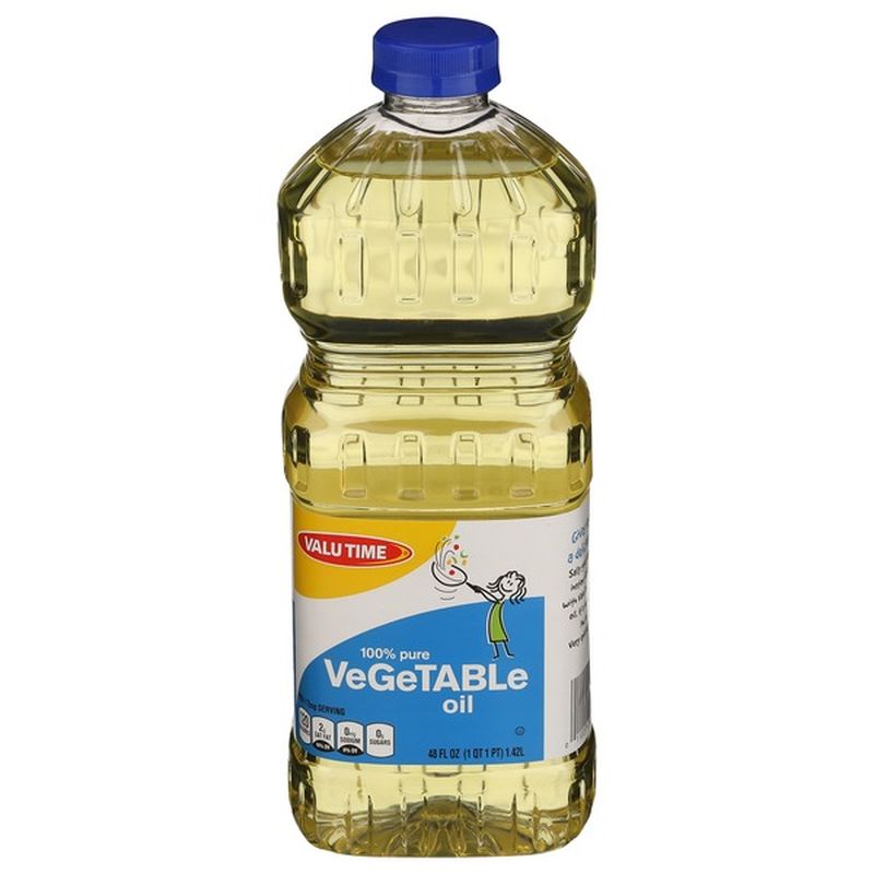Valu Time 100 Pure Vegetable Oil (48 fl oz) Instacart