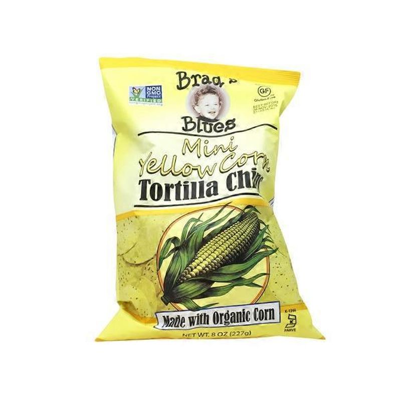 Brad's Organics Natural Mini Yellow Tortilla Chips (8 oz) Instacart