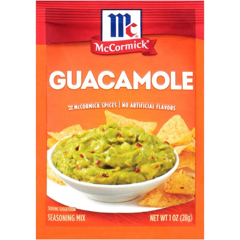 McCormick® Guacamole Seasoning Mix (1 oz) Instacart