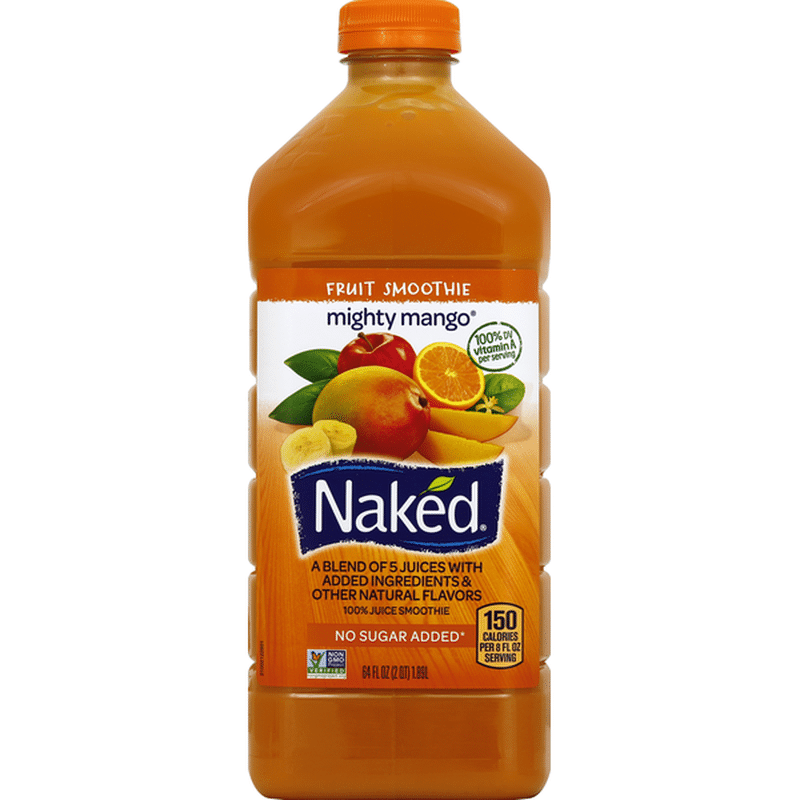 Naked Pure Fruit Mighty Mango Smoothie Fl Oz Instacart