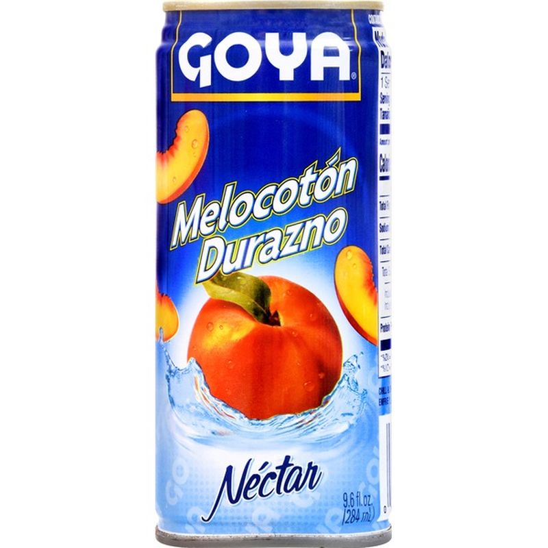 Goya Peach Nectar (9.6 fl oz) from Publix Instacart
