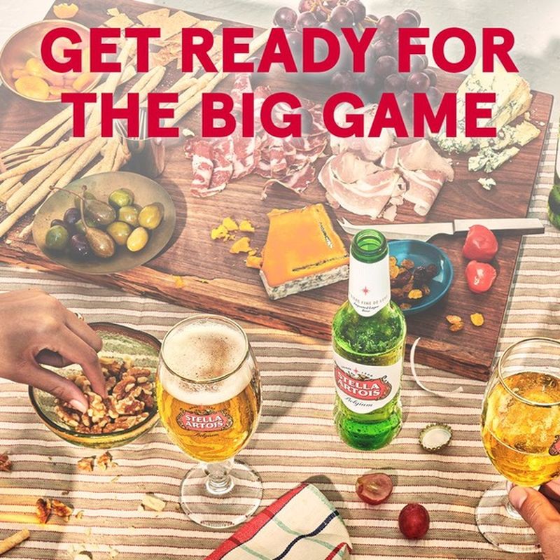 Stella Artois Lager Beer Bottles