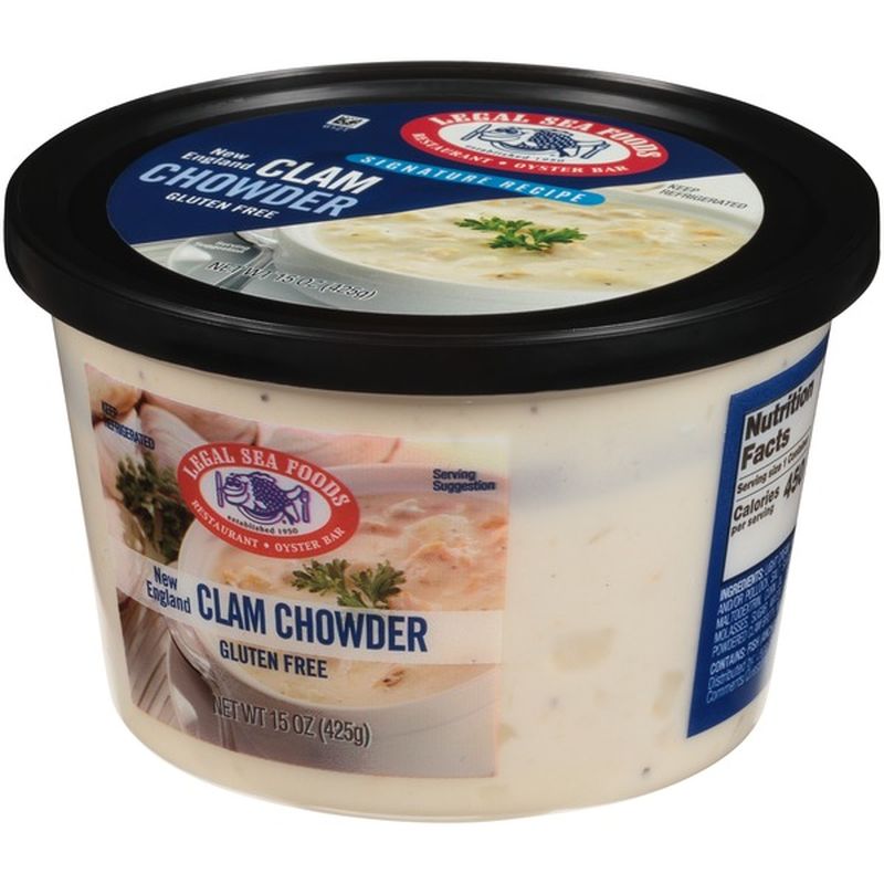 Legal Sea Foods New England Clam Chowder (15 oz) Instacart