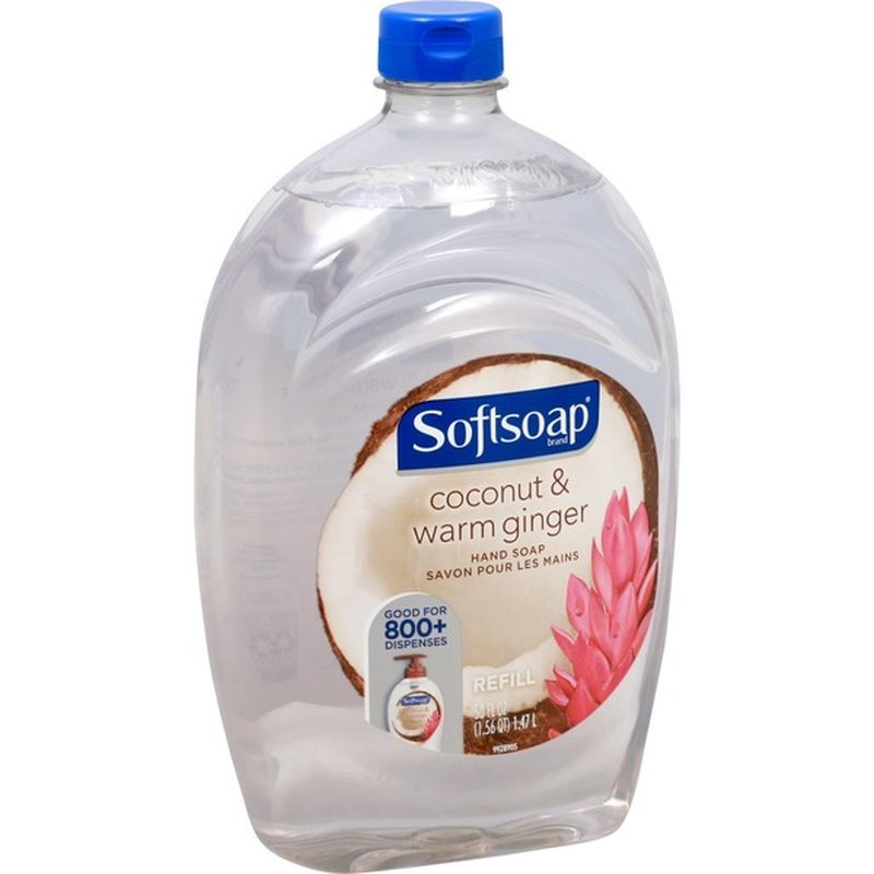 Softsoap Hand Soap, Coconut & Warm Ginger, Refill (50 oz) Instacart