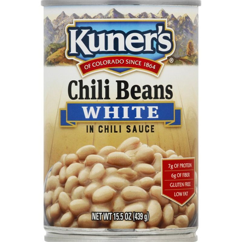 Kuner's White Chili Beans in Chili Sauce