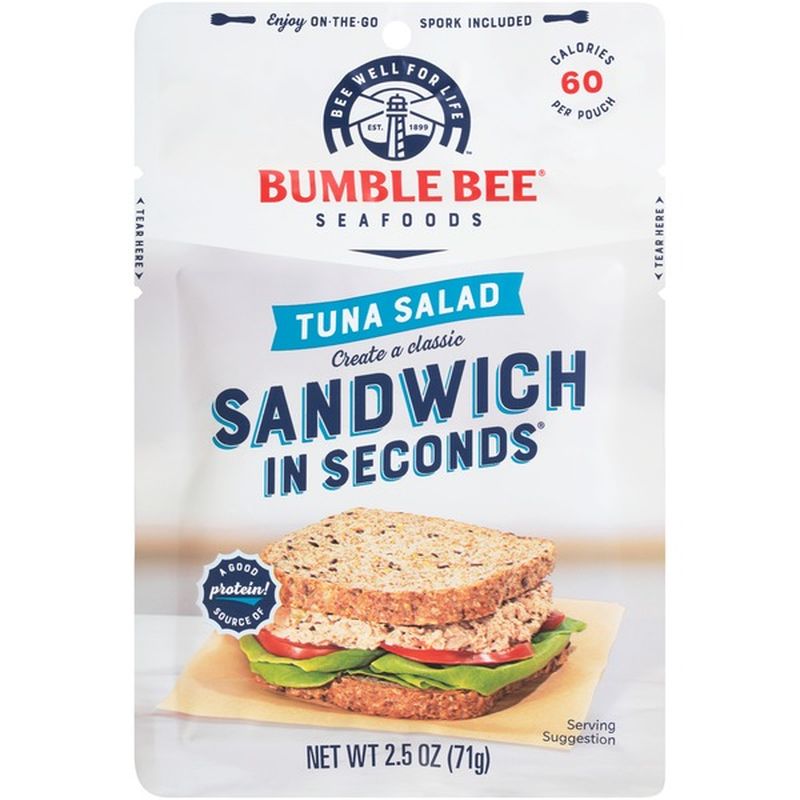Bumble Bee Tuna Salad (2.5 oz) from Publix Instacart