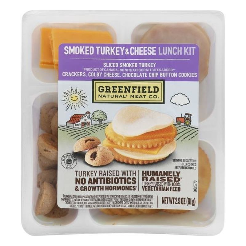 Greenfield Lunch Kit, Smoked Turkey & Cheese (1 each) Instacart