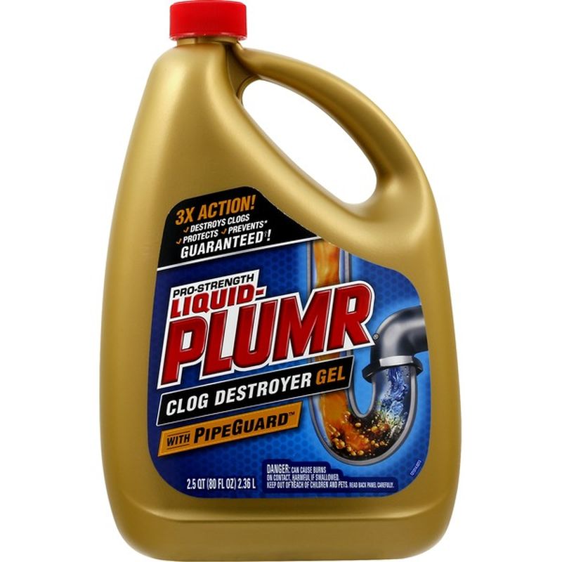 Liquid Plumr Drain Opener (80 fl oz) from Star Market Instacart