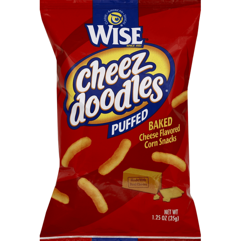 Wise Cheez Doodles, Puffed (1.25 oz) - Instacart