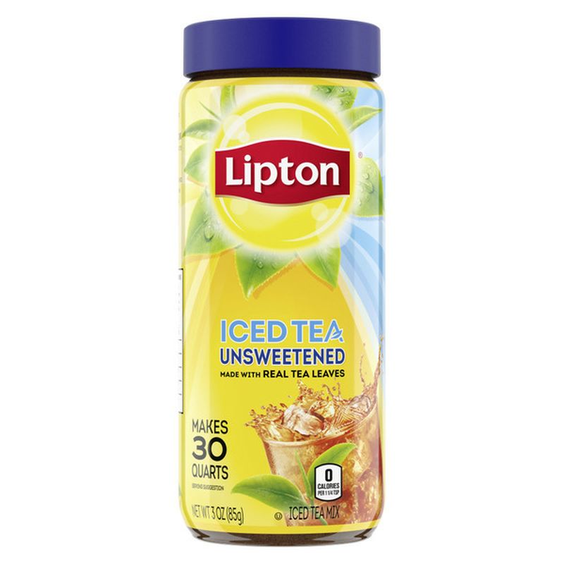 Lipton Iced Tea Mix Unsweetened (fl oz) Instacart