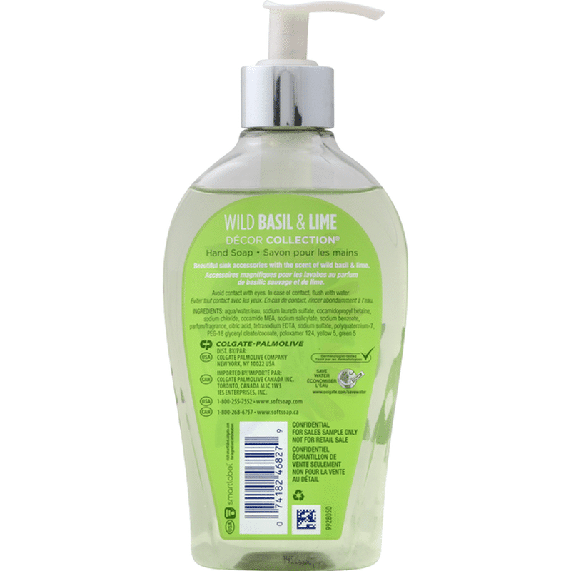 Softsoap Hand Soap, Wild Basil & Lime, Decor Collection (13 oz) Instacart
