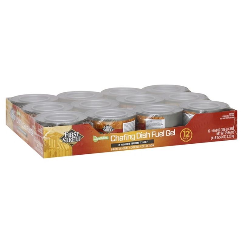 First Street Chafing Dish Fuel Gel 2 Hour (6.43 oz) Instacart