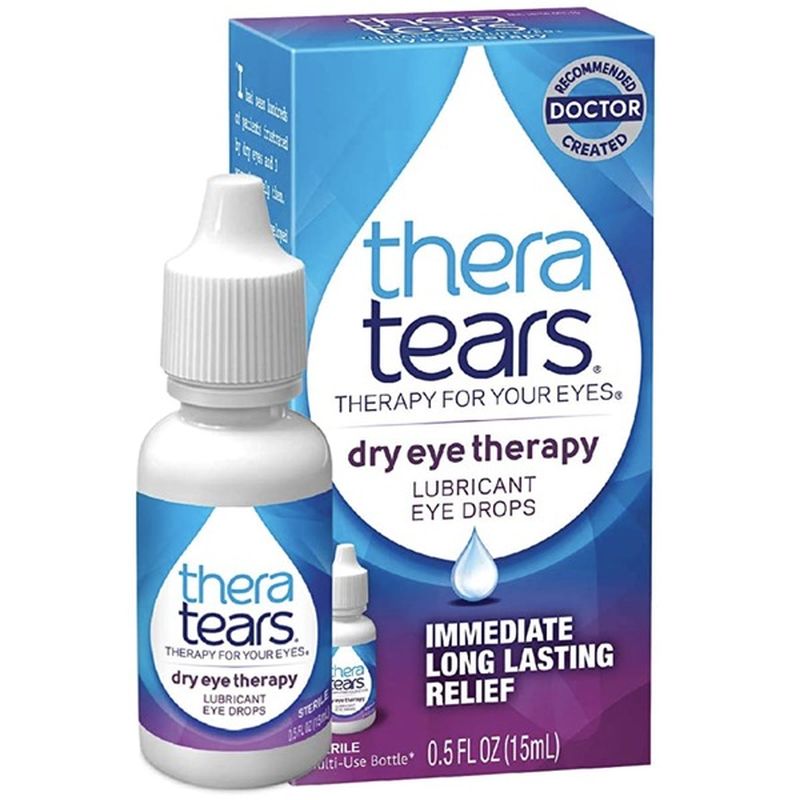 Thera Tears Eye Drops Lubricant Dry Eye Therapy 05 Fl Oz Instacart 6227