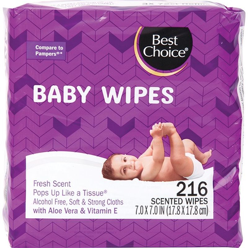 best smelling baby wipes