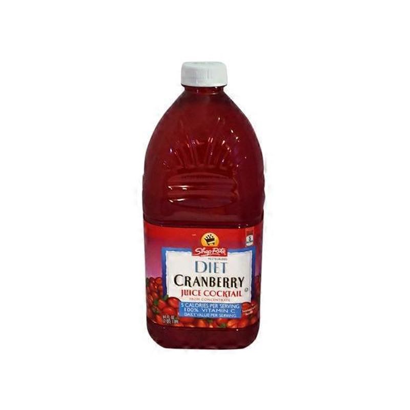ShopRite Juice Cocktail, Diet Cranberry (64 oz) Instacart