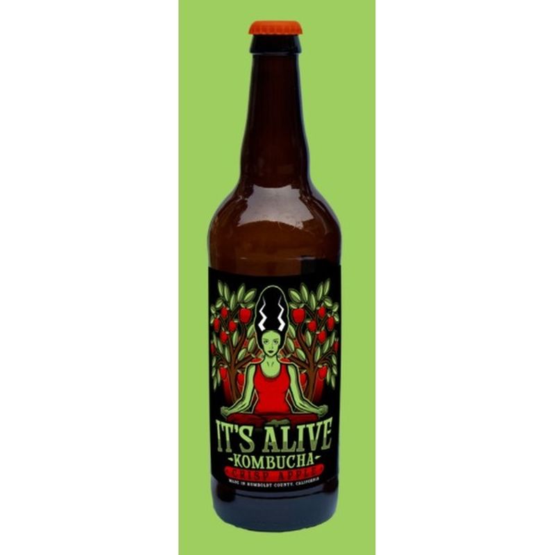 It's Alive Kombucha Crisp Apple Kombucha