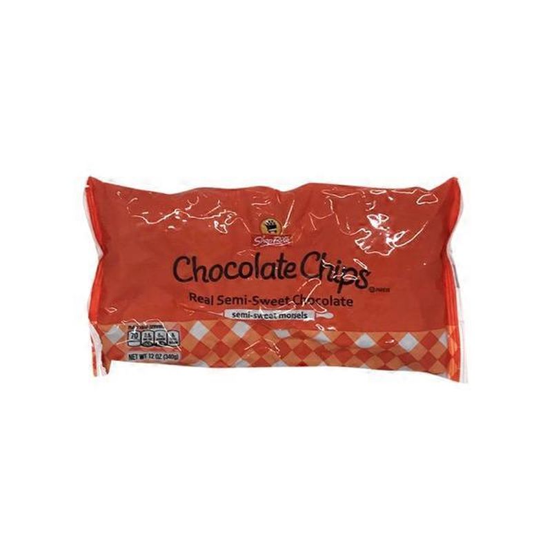 ShopRite Real Chocolate Chips (12 Oz) - Instacart