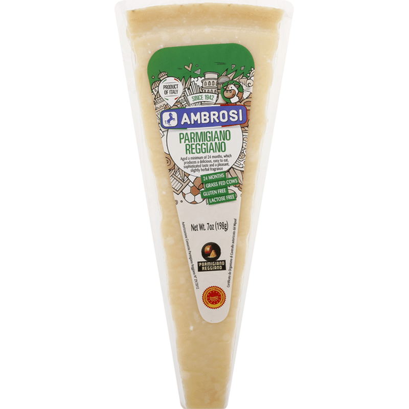 Ambrosi Cheese, Parmigiano Reggiano (7 Oz) - Instacart