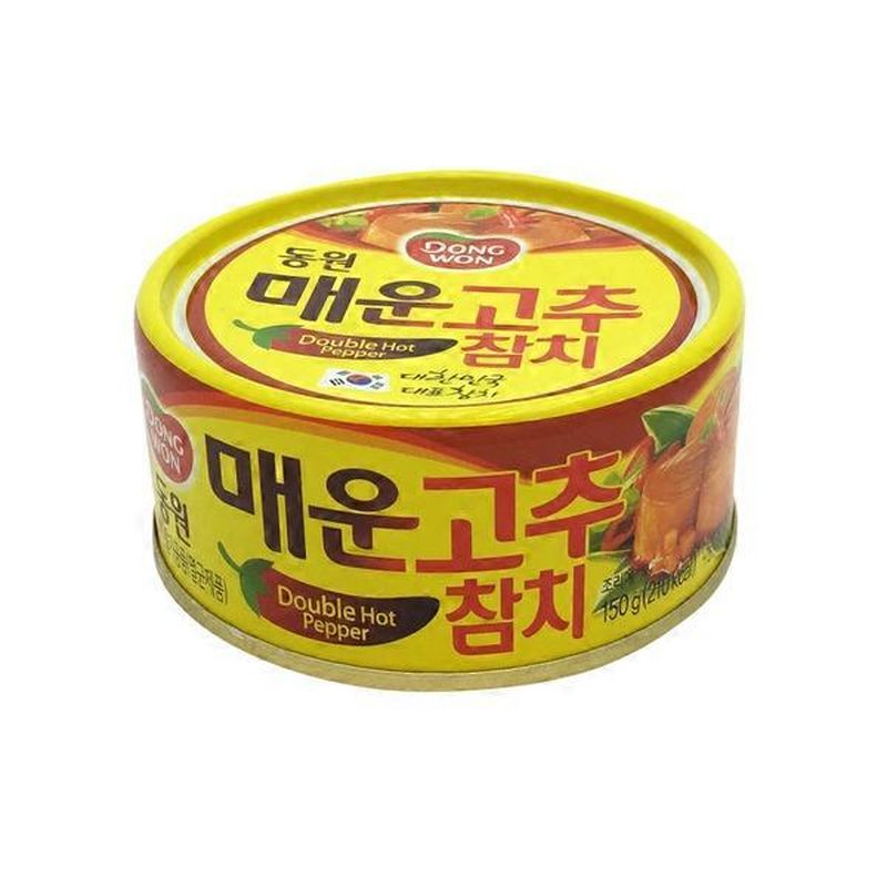 Dong Won Double Hot Pepper Tuna (150 g) Instacart