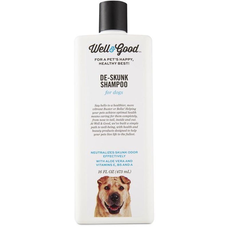 de skunk dog shampoo
