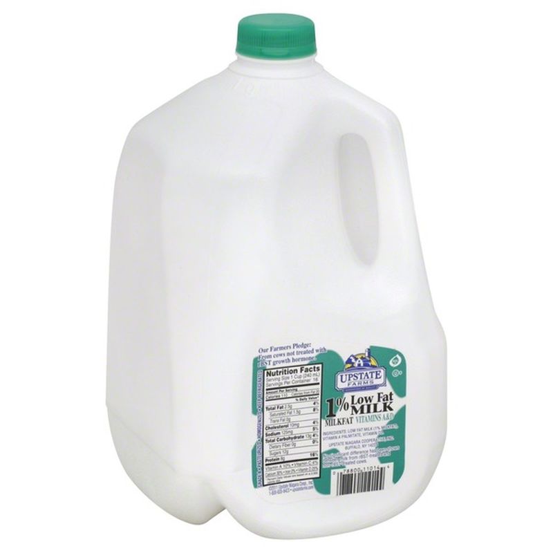 Upstate Farms Milk, Low Fat, 1% Milkfat (1 gal) - Instacart