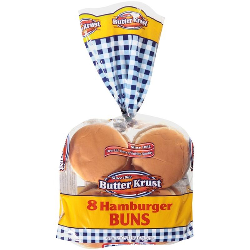 ButterKrust Hamburger Buns (20 oz) Instacart