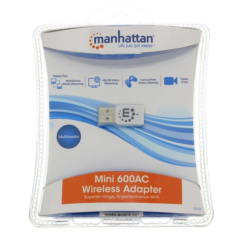 Manhattan Candy Mini Ac600 Dual Band Wireless Adapter
