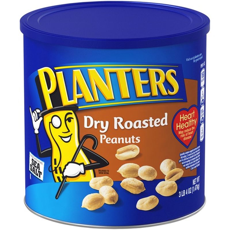 Planters Dry Roasted Peanuts (3.25 lb) from Costco Instacart