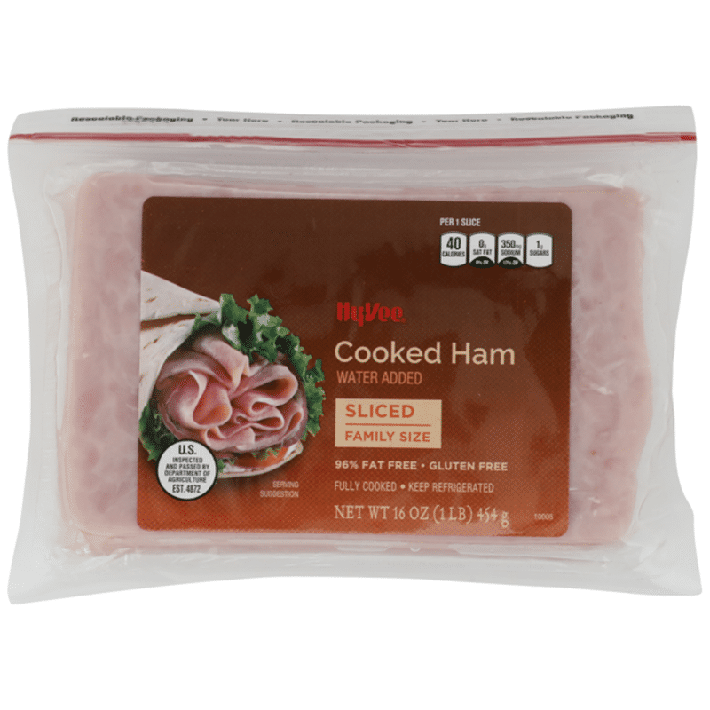 HyVee Sliced Cooked Ham (16 oz) Instacart