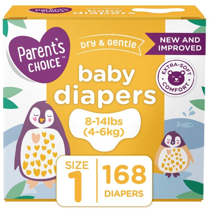 parent's choice dry and gentle baby diapers
