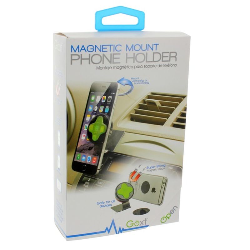 GOXT Magnet Phone Mount Dash-Mount Phone Holder/Charger Combo