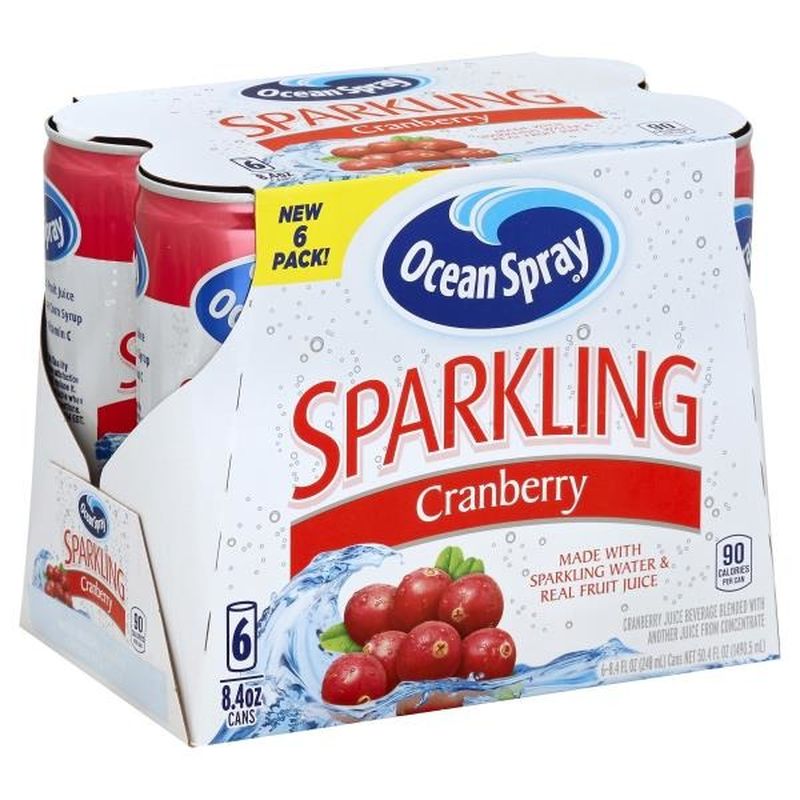 Ocean Spray Juice Beverage, Cranberry, 6 Pack (6 each) from Publix