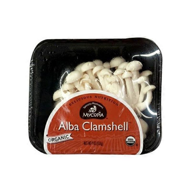 Mycopia Organic Alba Clamshell Mushrooms (4 oz) Instacart