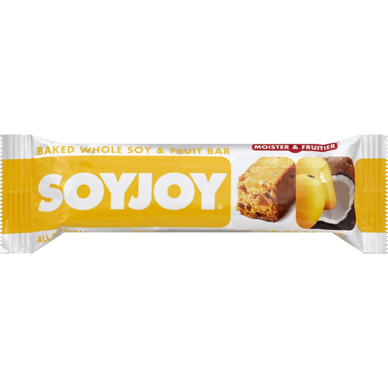 Soyjoy Whole Soy & Fruit Bar, Baked, Mango Coconut (1.05 oz) Instacart
