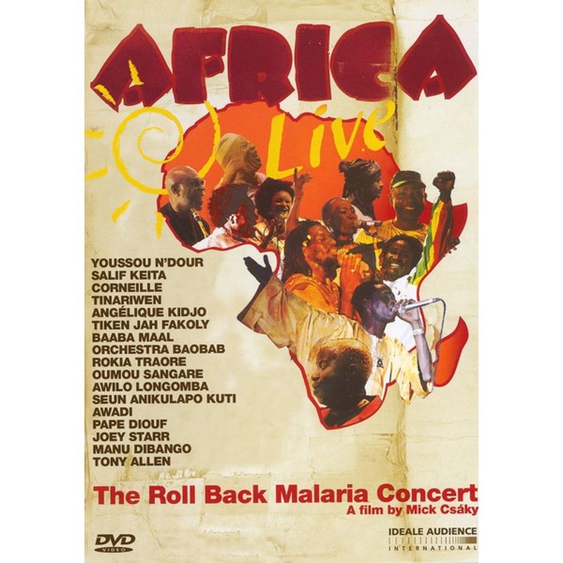 Juxtapositions Africa Live The Roll Back Malaria Concert Dvd Each Instacart