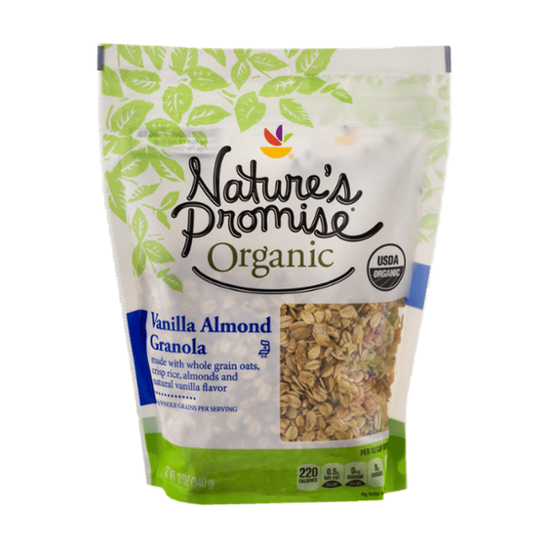 Nature's Promise Granola, Vanilla Almond (12 oz) - Instacart