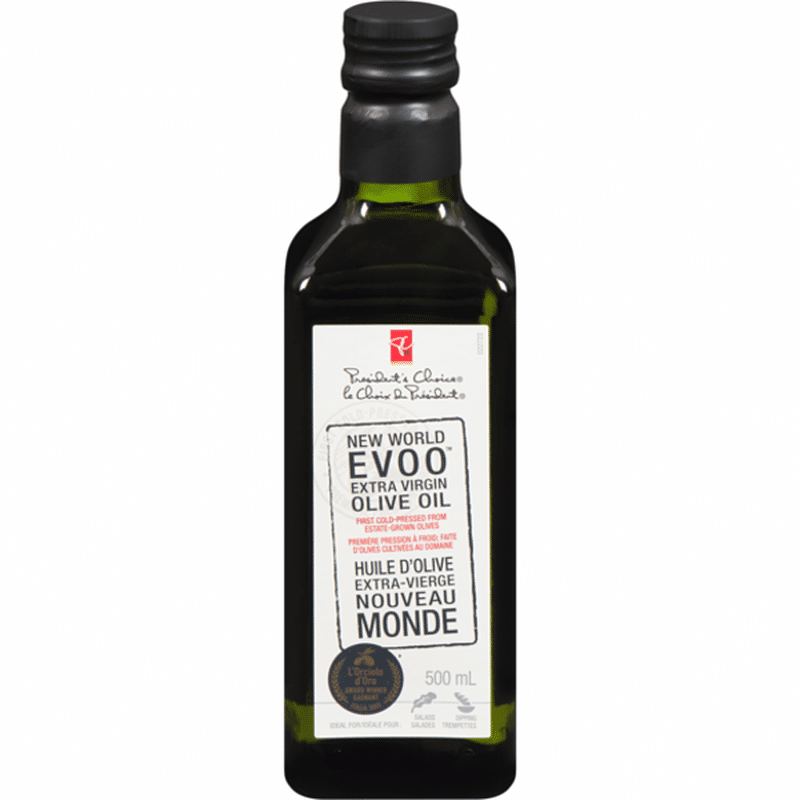 President's Choice New World EVOO Extra Virgin Olive Oil (500 ml