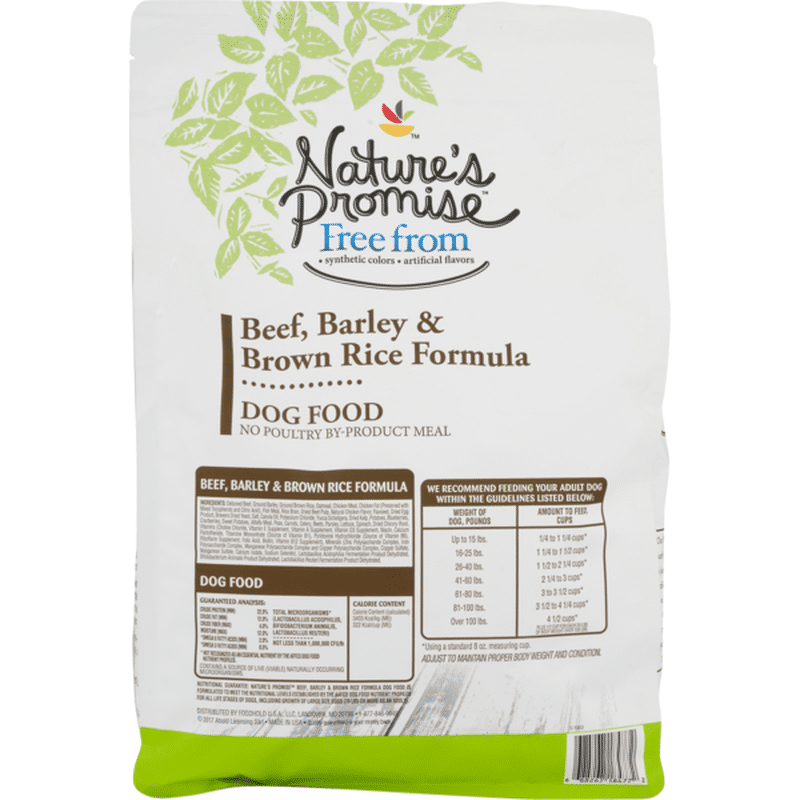 nature promise dog food