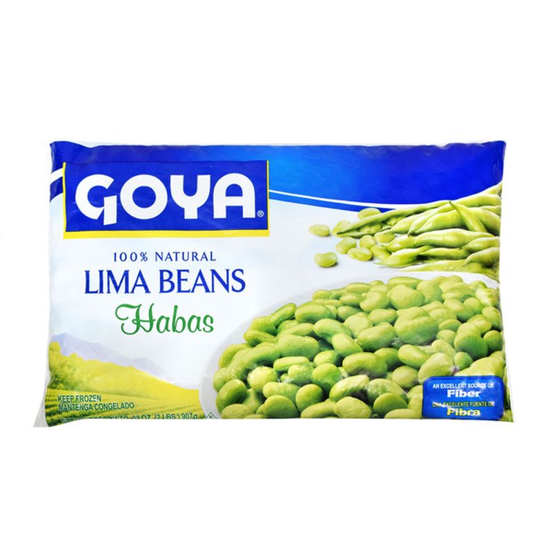 Goya 100 Natural Lima Beans, Frozen (32 oz) Instacart