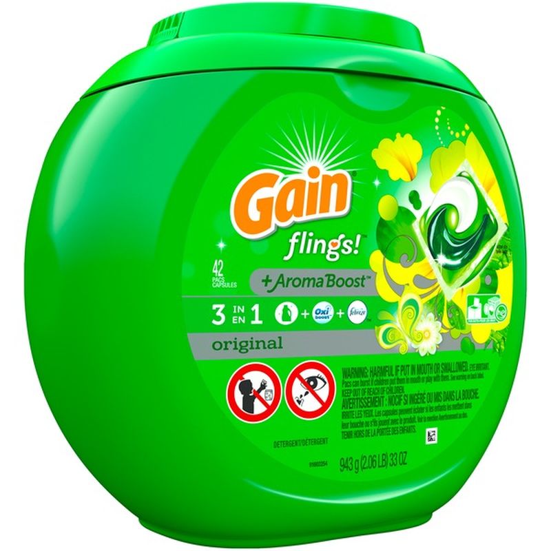 Gain Liquid Laundry Detergent, Original Scent (42 ct) from Stop & Shop