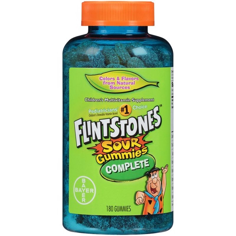 Flintstones Children's Complete Multivitamin Sour Gummies (180 each
